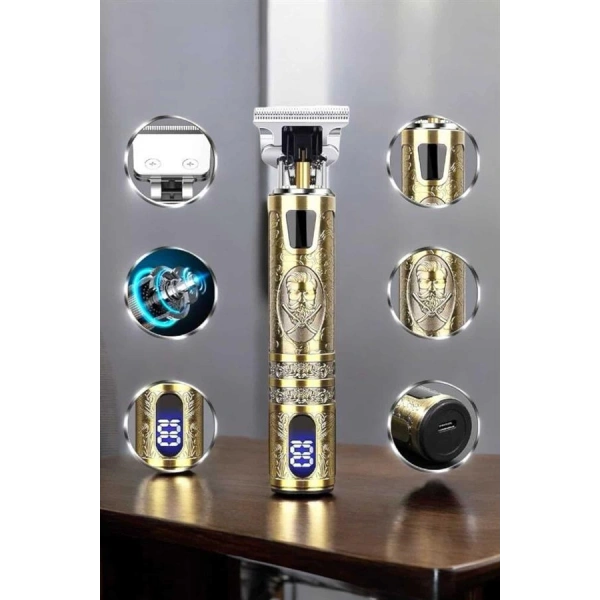 Çizik Tıraş Makinesi Şarjlı Paslanmaz Çelik Bıçaklı Uzun Ömürlü