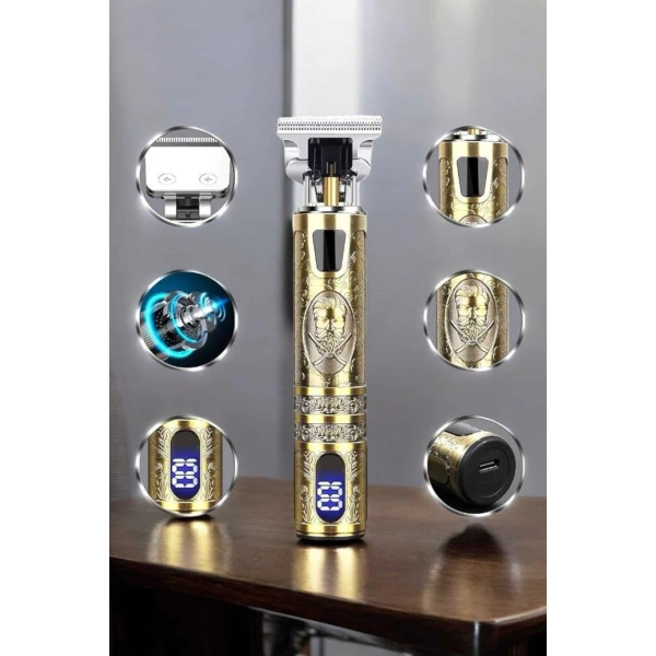 Çizik Tıraş Makinesi Şarjlı Paslanmaz Çelik Bıçaklı Uzun Ömürlü