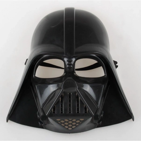 Çocuk Boy Yıldız Savaşları Star Wars Darth Vader Maskesi ve 90 cm Pelerin Seti Siyah