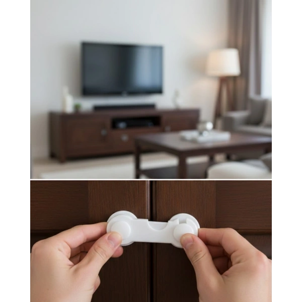 ÇOCUK GÜVENLİK KİLİDİ 4 ADET