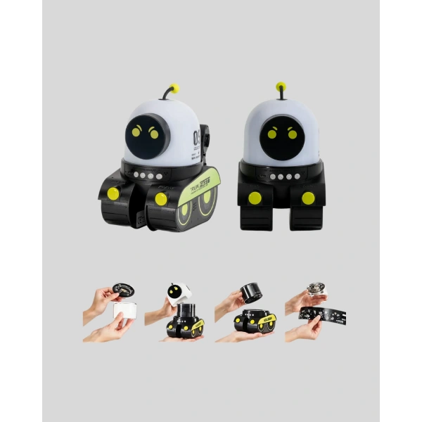 Çocuk Odası İçin Müzikli ve Işıklı Robot Projektör