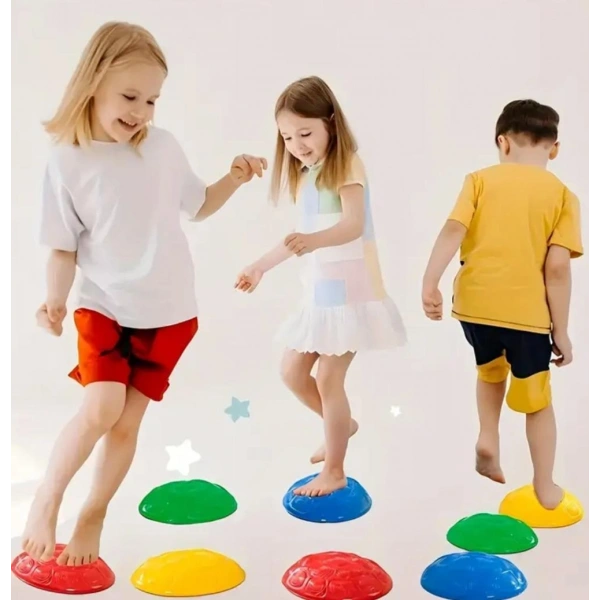 Çocuk Yarım Küre Denge ve Koordinasyon Adası 6 Lı Set