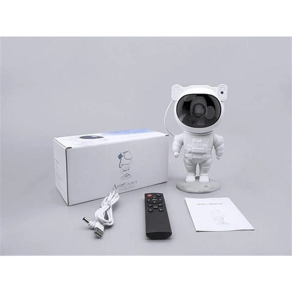 Çocuklara Özel Projeksiyon Astronot Lamba Speaker Sevimli
