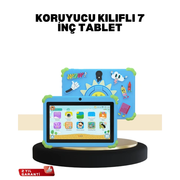 Çok Amaçlı 7 İnç Tablet Video Oyun ve Eğitim İçin İdeal