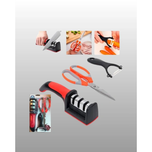 Çok Amaçlı Mutfak Makas Seti – Paslanmaz Çelik ve Ergonomik Tasarım