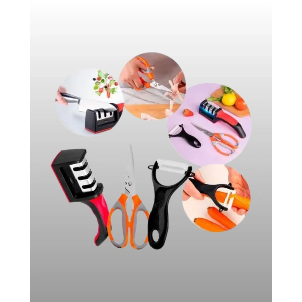 Çok Fonksiyonlu Mutfak Makas Seti –Pratik Mutfak Yardımcısı