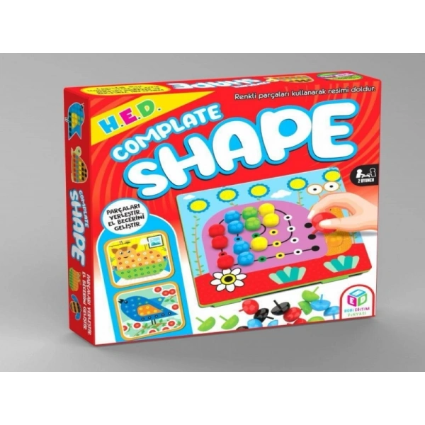 Complate Shape Renklerle Zekanı Konuşturma Oyunu