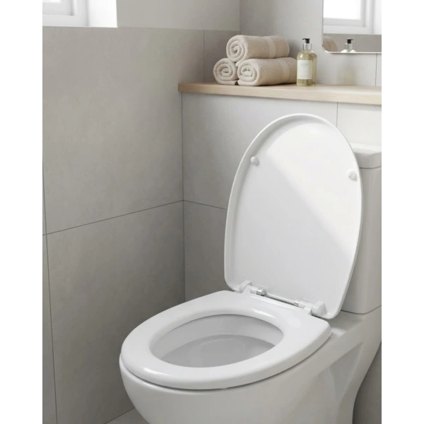 Dayanıklı Klozet Kapağı Universal Model Kolay Kurulum Hijyenik Banyo Ürünü