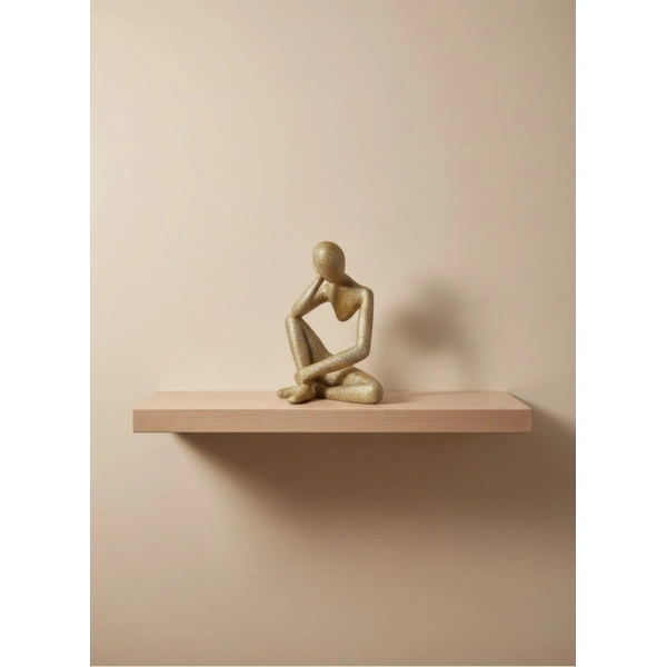 DEKORATİF İNSAN FİGÜRÜ SARI