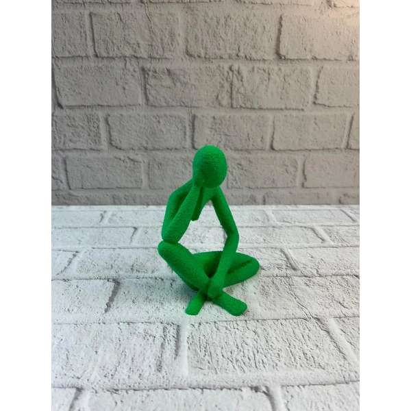 DEKORATİF İNSAN FİGÜRÜ YEŞİL