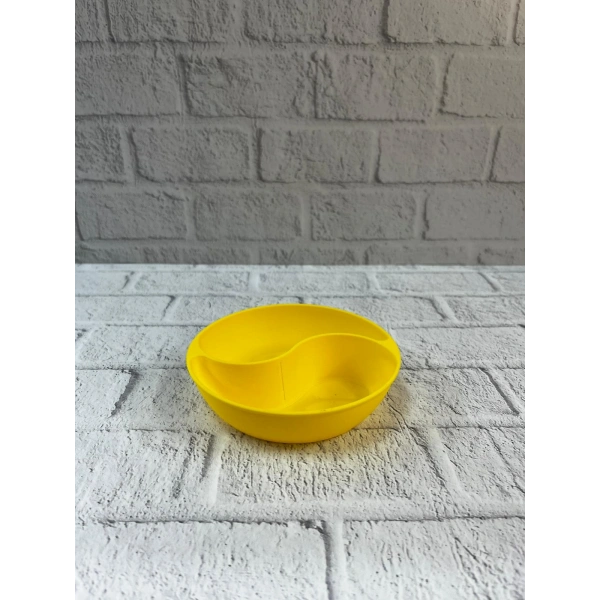 Dekoratif Sarı Çerezlik Kase 4’lü Set 3x12 cm