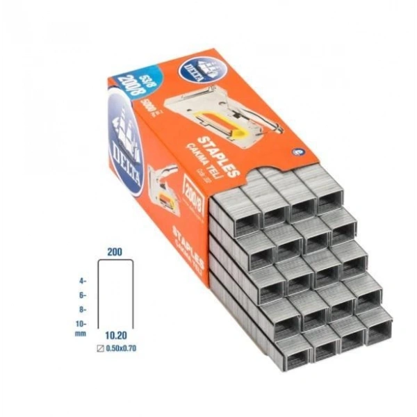 Delta 200/8 mm Zımba Teli