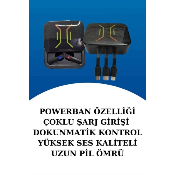Dijital Göstergeli Bluetooth Kulaklık ve Bildirim Görebilen Akıllı Saat Alarm ve Titreşim