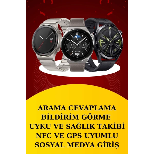 Dijital Göstergeli Bluetooth Kulaklık ve Bildirim Görebilen Akıllı Saat Alarm ve Titreşim