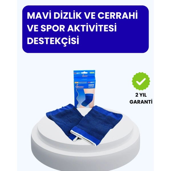 Diz Koruyucu Sporcu Bandajı Esnek Sıkı Destekli