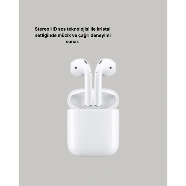 Dokunmatik Kontrollü 2. Nesil Bluetooth 5.0 Uzun Pil Ömürlü Kulaklık