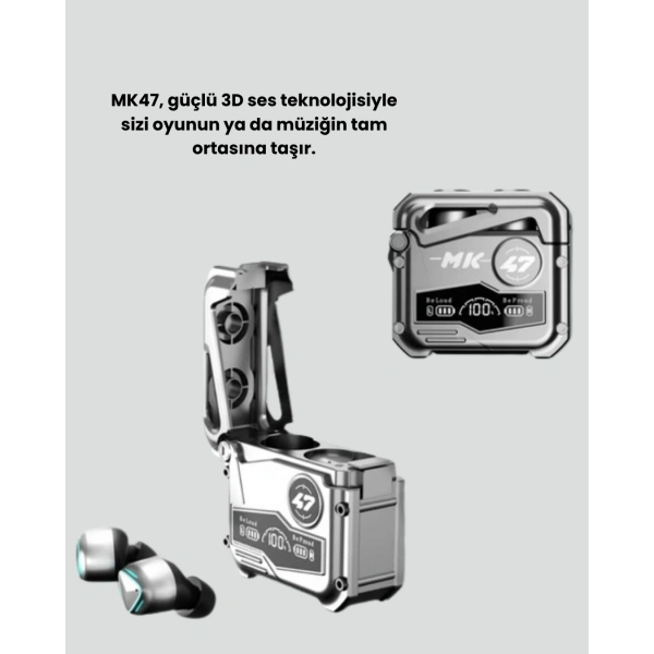 Düşük Gecikmeli Kablosuz Kulaklık – Oyun ve Müzik Modu Destekli