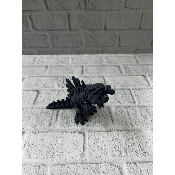 Eklemli Hareketli Dinazor Figürü Siyah – Dekoratif Masa Üstü Oyuncak