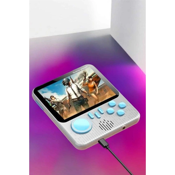 El Atarisi 3.5 inç Ekran Çift Konsol 666 Adet Retro Oyun Gamepad