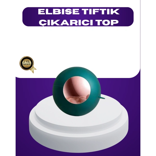 Elbise Tiftik Çıkarıcı Top – Yeniden Kullanılabilir ve Yıkanabilir