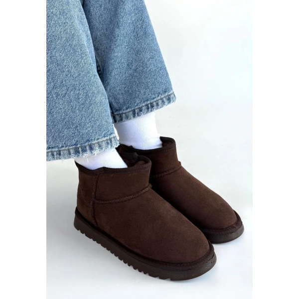 Elsa Kahverengi Süet Bot