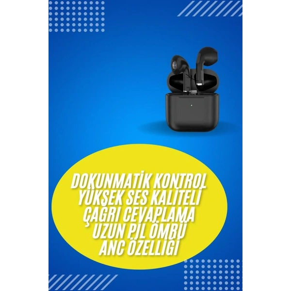 En Çok Tercih Edilen Bluetooth Kulaklık Mikrofonlu Silikonsuz Dokunmatik Kontrol