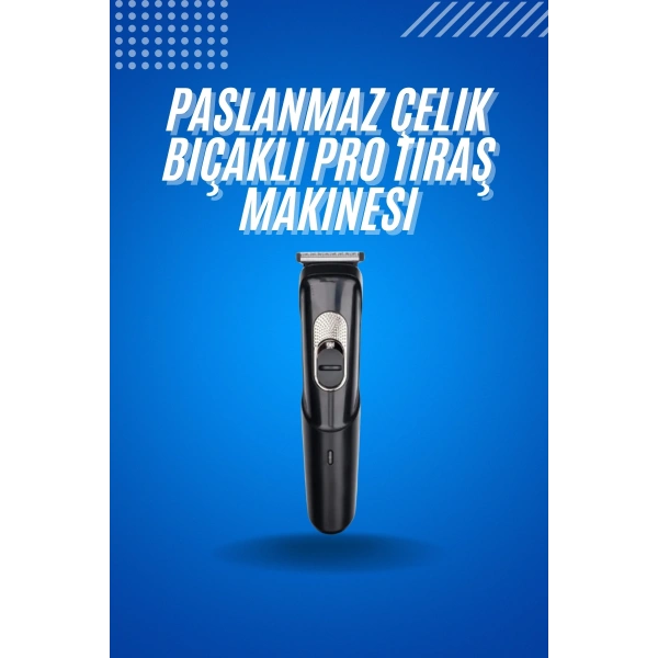 Ense Kesme Makinesi Şarjlı Saç Sakal Tıraş Makinesi Taşınabilir