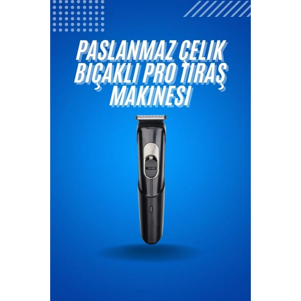 Ense Kesme Makinesi Şarjlı Saç Sakal Tıraş Makinesi Taşınabilir