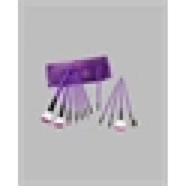 Ergonomik Saplı Fiber Kıllı 12li Makyaj Fırça Takımı Göz ve Ten Makyajı İçin Uygun