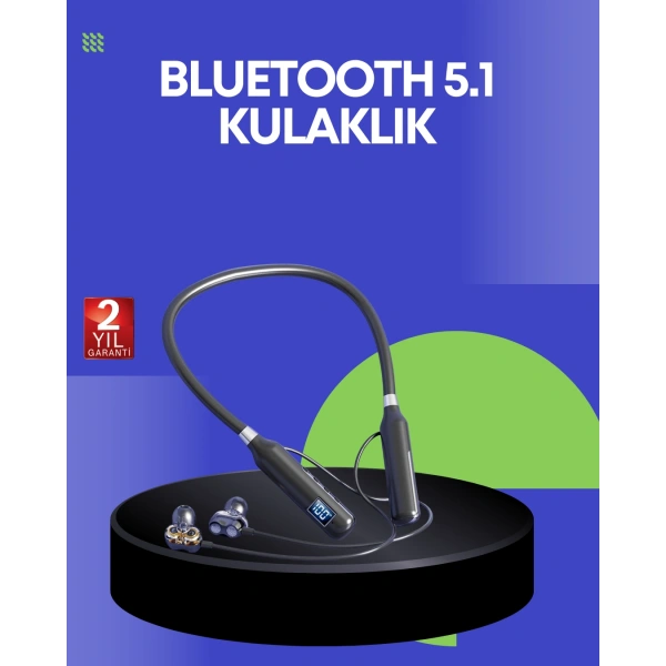 Ergonomik Tasarımlı IPX4 Suya Dayanıklı Bluetooth Kulaklık