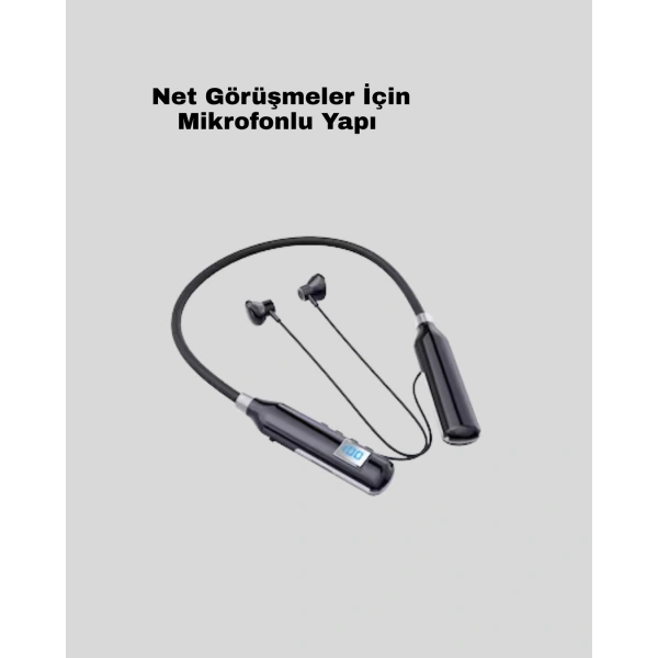 Ergonomik Tasarımlı IPX4 Suya Dayanıklı Bluetooth Kulaklık