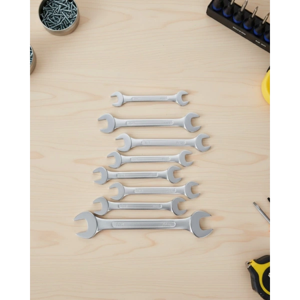 Ev ve Atölye Kullanımına Uygun 8li Kombine Anahtar Seti