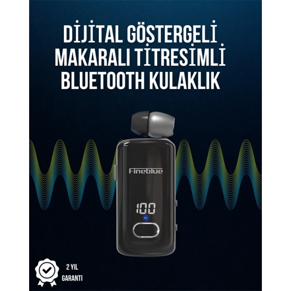 Fineblue F580 Bluetooth Kulaklık – İş, Oyun ve Spor İçin Gelişmiş Kablosuz Performans