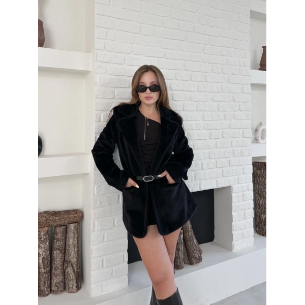 Fok ceket premıum kalite siyah st255860