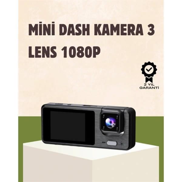 Full HD 3 Kanallı Araç Kamerası – Akıllı Çözümlerle Sürüş