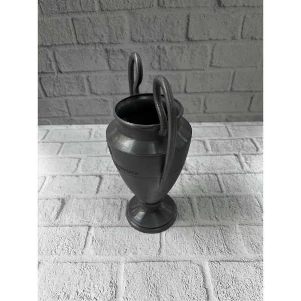 Füme Şampiyonlar Kupası 25cm Modern Dekor Ödül Biblo