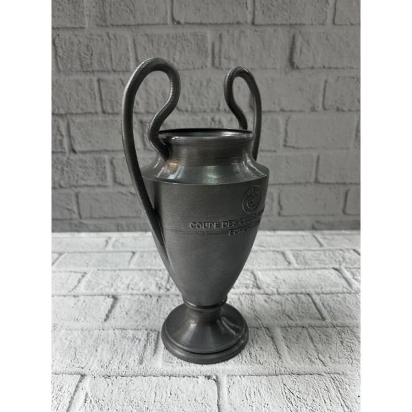 Füme Şampiyonlar Kupası 25cm Modern Dekor Ödül Biblo