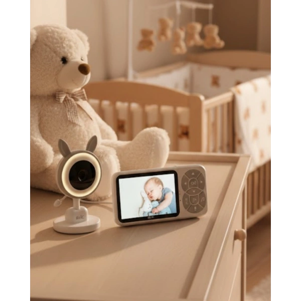 Gece Görüşlü Bebek Telsizi Besleme Hatırlatıcılı LCD Ekran