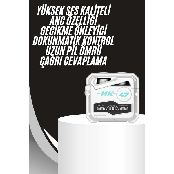 Gecikme Önleyici  Kulaklığı Bluetooth Bağlantılı ANC Özelliği 5.0 Bluetooth