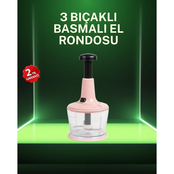 Geniş Hazneli Manuel Doğrayıcı Ev Tipi Kullanım