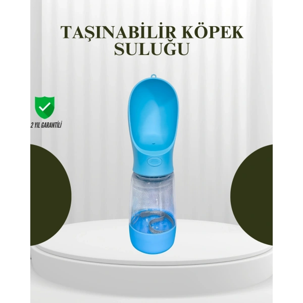 Gıda Sınıfı Malzemeli Evcil Hayvan Su Şişesi BPA İçermez Tek Tuş Kontrol