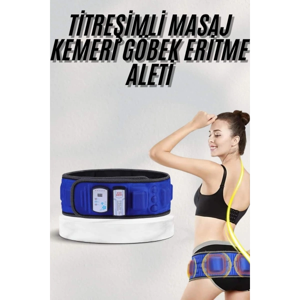 Göbek eritme kemeri 5 motorlu Göbek Eritme Aleti Korsesi Eritme Zayıflama