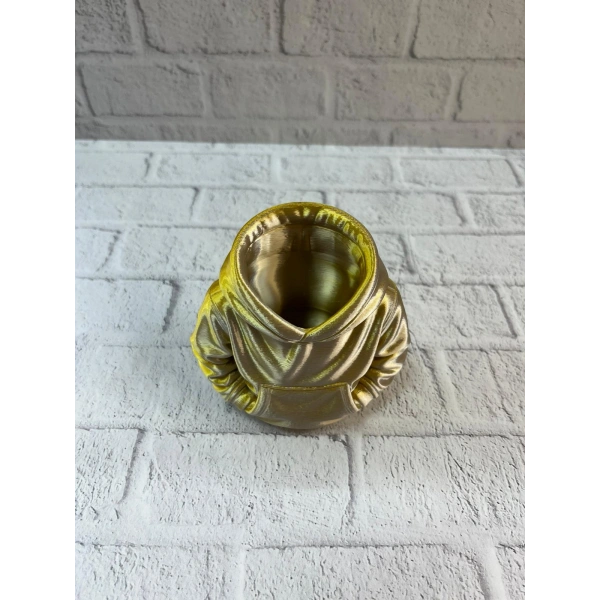 Gold Hoodie Kalemlik 10x10 cm Masa Üstü Düzenleyici