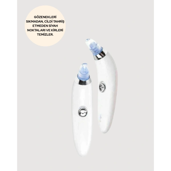 Güçlü Vakumlu Siyah Nokta Temizleyici – Cilt Pürüzlerini Gideren