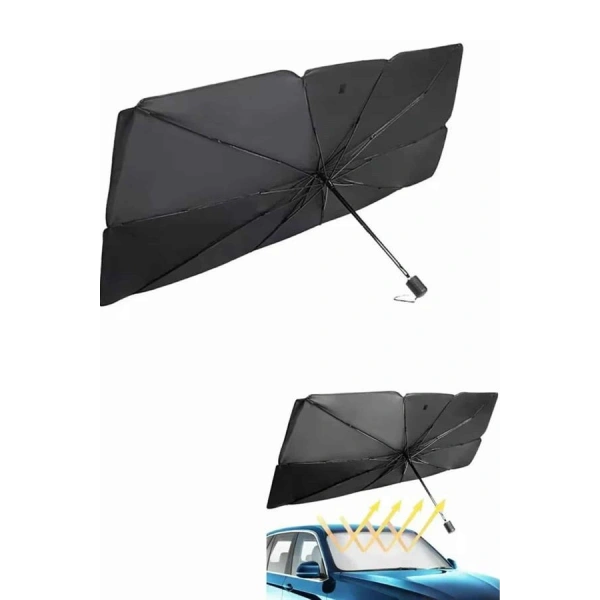 Güneş Önleyici Katlanabilir Oto Araba Güneşlik Şemsiye Tip Ön Cam