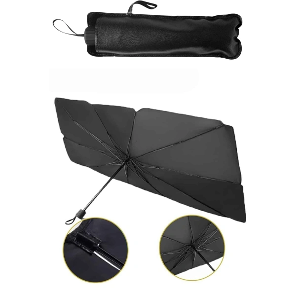 Güneş Önleyici Katlanabilir Oto Araba Güneşlik Şemsiye Tip Ön Cam