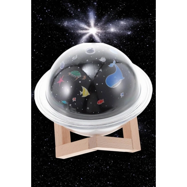 Hava Nemlendirici Projeksiyon Görünümlü USB Bağlantılı Aromaterapi