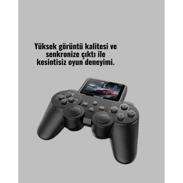 HDMI Destekli S10 Gamepad 520 Oyunlu TV’ye Bağlanabilir Atari 2025 Model
