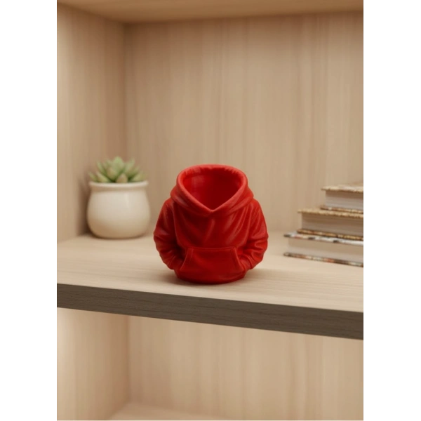 HOODİE KALEMLİK KIRMIZI