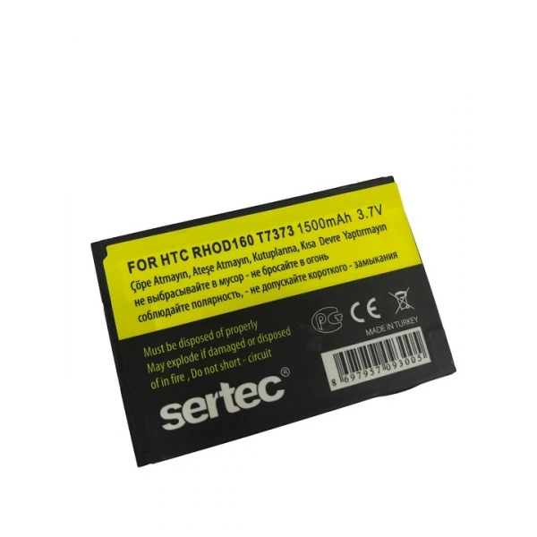 SERTEC - HTC  T7373 Touch pro 2  / RHOD160 Uyumlu Batarya